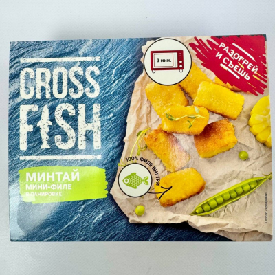 Филе минтая в панировке 240 гр